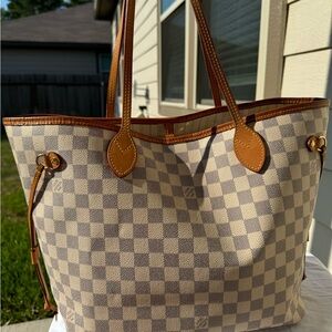 Louis Vuitton Damier Azur Neverfull MM